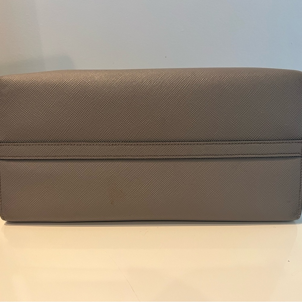 Authentic Prada Milano Taupe Leather Tote Bag - Picture 6 of 17